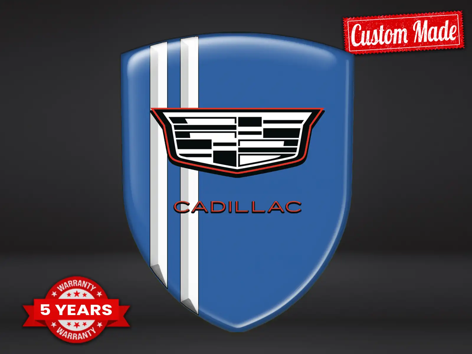 Cadillac Windschutzaufkleber Limitiert Hochwertig Robust